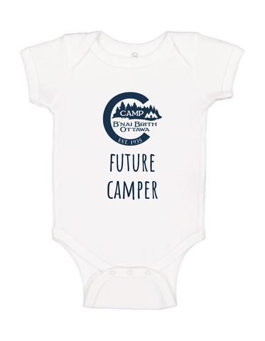 "Future Camper" Baby Onesie